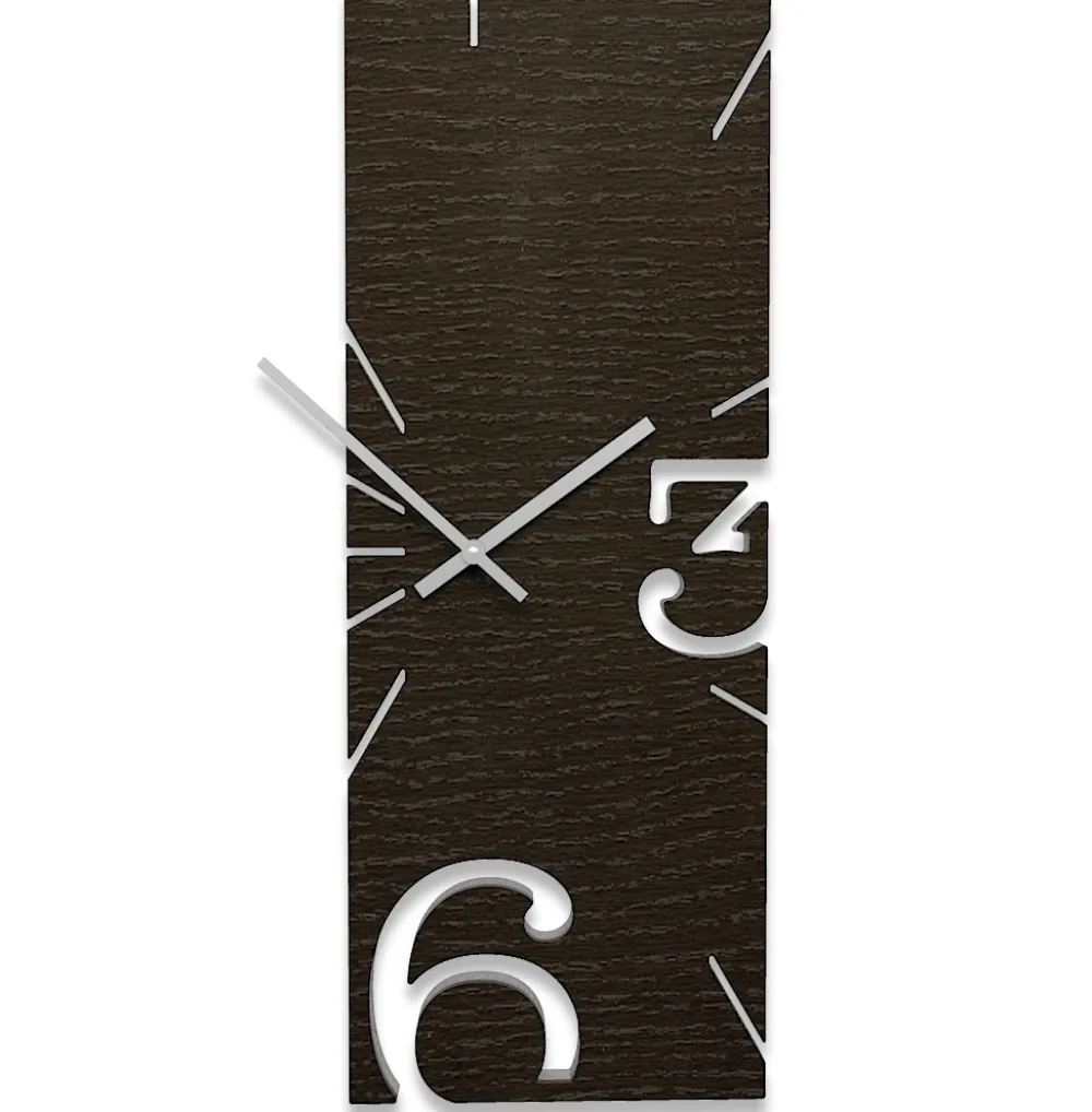 Orologi Da Parete Moderni-Selezionato da Mazzolaluce Greg orologio da parete moderno in legno wenge oak