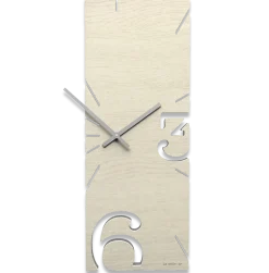 Orologi Da Parete Moderni-Selezionato da Mazzolaluce Greg orologio moderno da parete legno rovere sbiancato