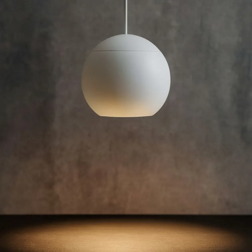 Lampade A Sospensione-Gea Luce Guya lampada a sospensione bianca da incasso led 3000k