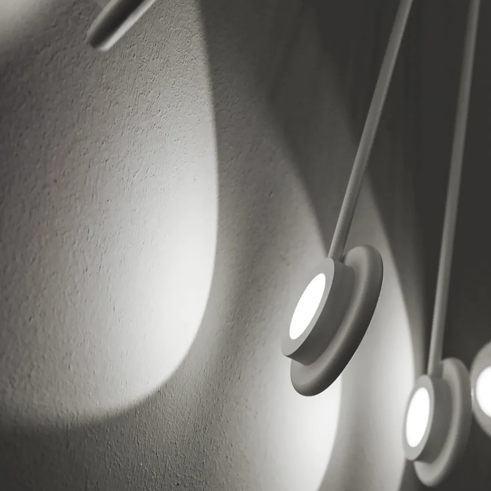 Plafoniere Moderne-Vivida International Helix vivida plafoniera bianca led 3000k per soffitto