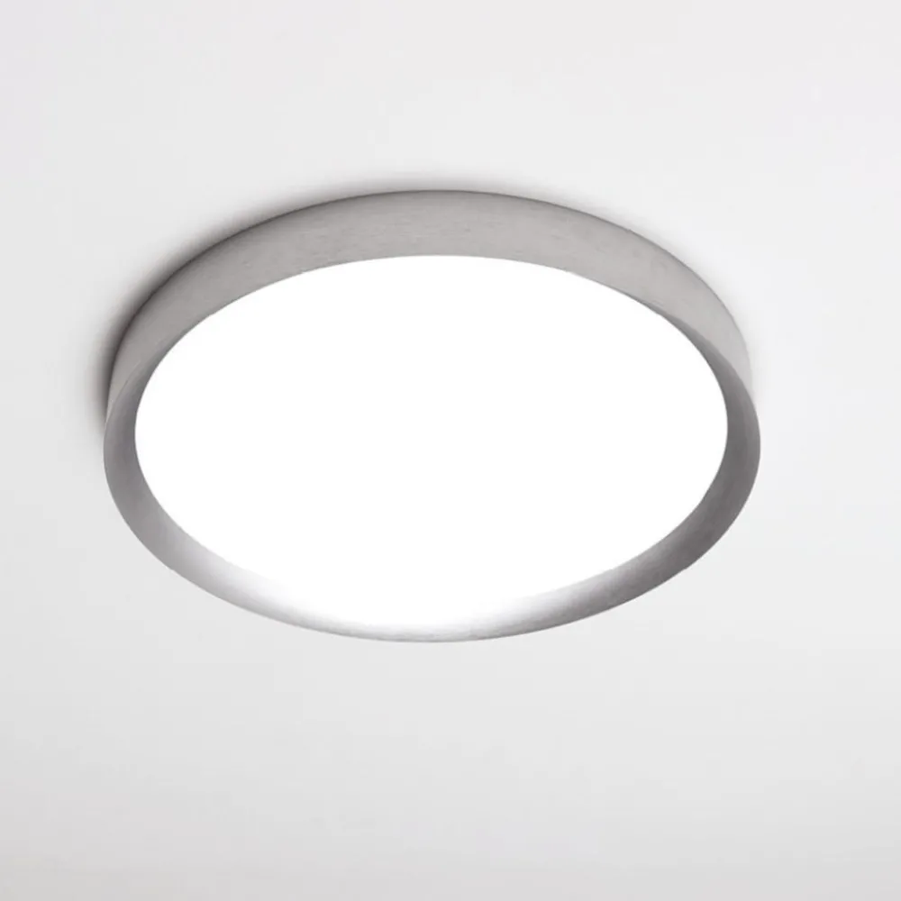 Plafoniere Moderne-Vivida International Hera vivida plafoniera rotonda titanio led 50w cct 60 cm