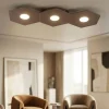 Plafoniere Moderne-Top Light Hexagon plafoniera moderna marrone