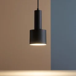 Lampade A Sospensione-Ideal Lux Holly sp1 lampada a sospensione nero per isola moderna
