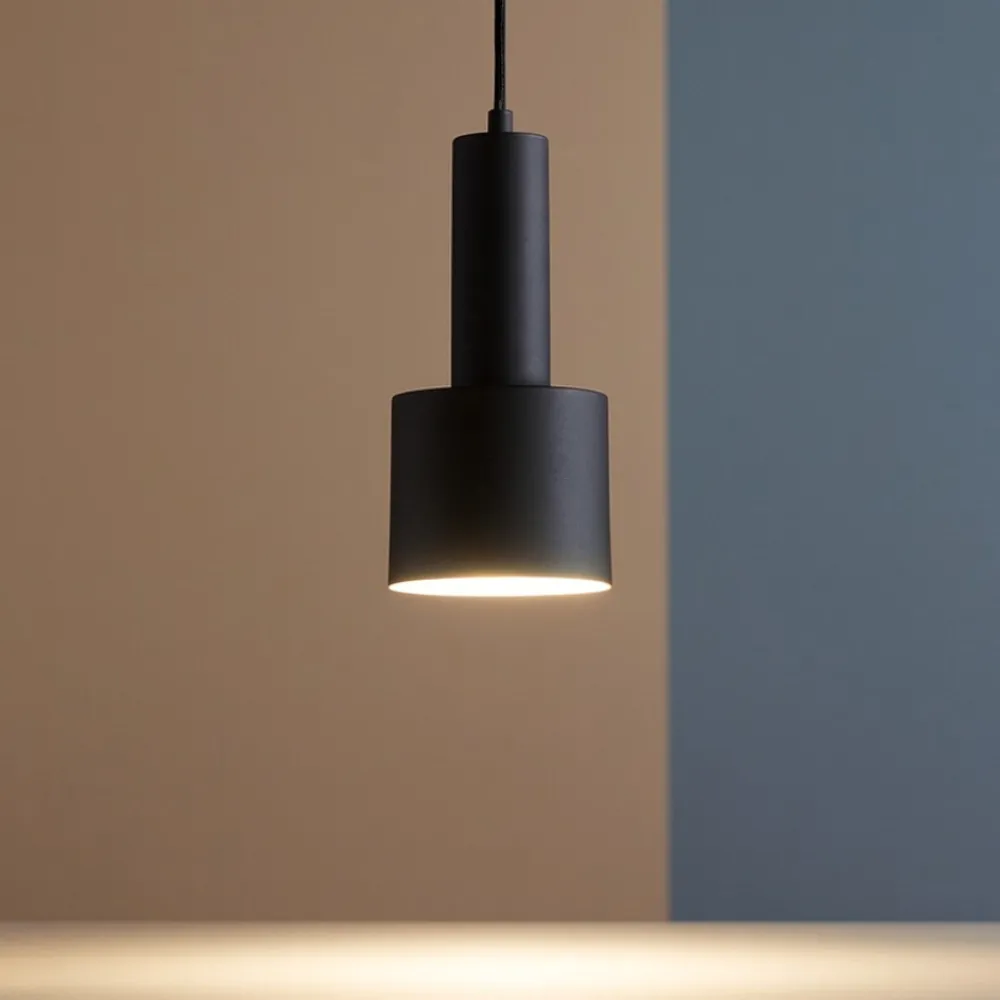 Lampade A Sospensione-Ideal Lux Holly sp1 lampada a sospensione nero per isola moderna
