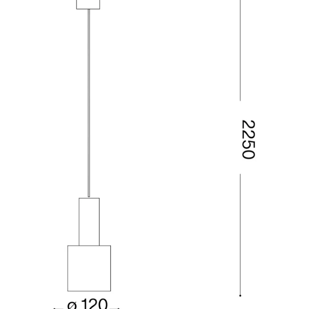 Lampade A Sospensione-Ideal Lux Holly sp1 lampada a sospensione nero per isola moderna