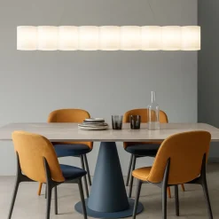 Lampadari Moderni-Stilnovo Honey lampadario moderno led per soggiorno bianco 35w 2700k