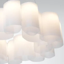 Lampadari Moderni-Stilnovo Honey lampadario moderno bianco diametro 110cm led integrato