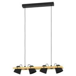 Lampadari Cucina-Eglo Hornwood z lampadario da cucina orientabile led rgb da 2700k a 6500k
