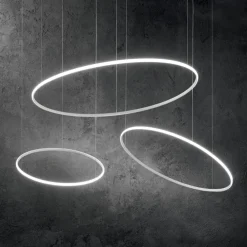 Lampadari Moderni-Ideal Lux Hulahoop sp d061 lampadario design moderno led 31w 3000k