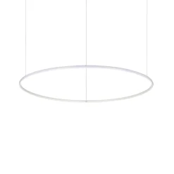Lampadari Moderni-Ideal Lux Hulahoop sp d100 lampadario anello led 46w 3000k
