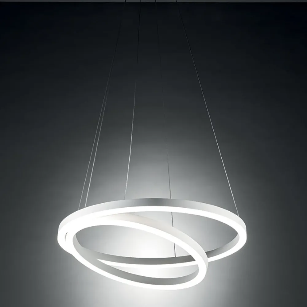 Lampadari Moderni-Vivida International Hurricane vivida lampadario moderno led 60w 3000k dimmerabile