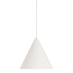 Lampade A Sospensione-Ideal Lux a-line sp1d13 lampada da cucina a sospensione cono bianco