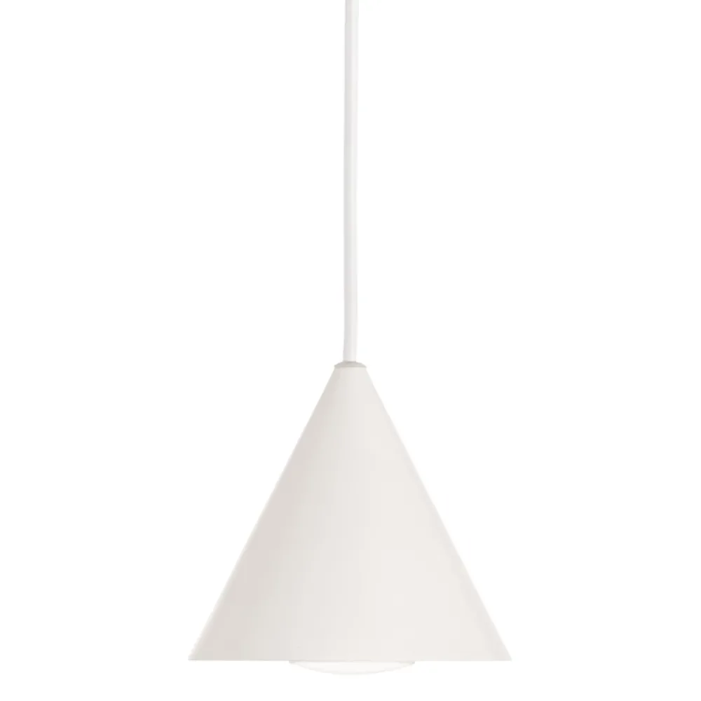 Lampade A Sospensione-Ideal Lux a-line sp1d13 lampada da cucina a sospensione cono bianco