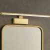 Applique Da Bagno-Ideal Lux alma ap d51 ottone applique da bagno led 12,5w 3000k