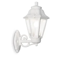 Applique Da Esterno-Ideal Lux applique da esterno dafne ap1 big lanterna bianca