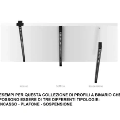 Illuminazione A Binario-Ideal Lux arca modulo faretto led 48v 13w 4000k nero per binario monofase ottica 100