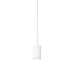 Lampade A Sospensione-Ideal Lux archimede sp cilindro bianco led 3,5w 3000k