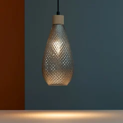 Lampade A Sospensione-Ideal Lux bergen-2 sp1 lampada sospensione vetro decorato fume