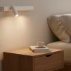 Applique Camera Da Letto-Ideal Lux bonne nuit-1 ap applique bianca per comodino led 3000k