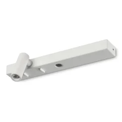 Applique Camera Da Letto-Ideal Lux bonne nuit-1 ap applique bianca per comodino led 3000k