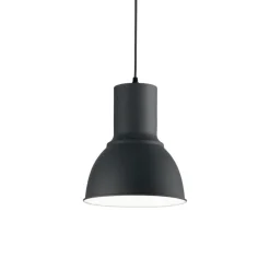 Lampade A Sospensione-Ideal Lux breeze lampada a sospensione per isola cucina campana grigio scuro 23 cm