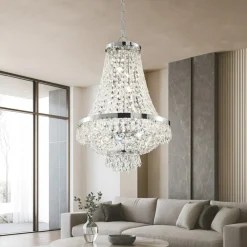 Lampadari Moderni-Ideal Lux caesar sp12 grande lampadario