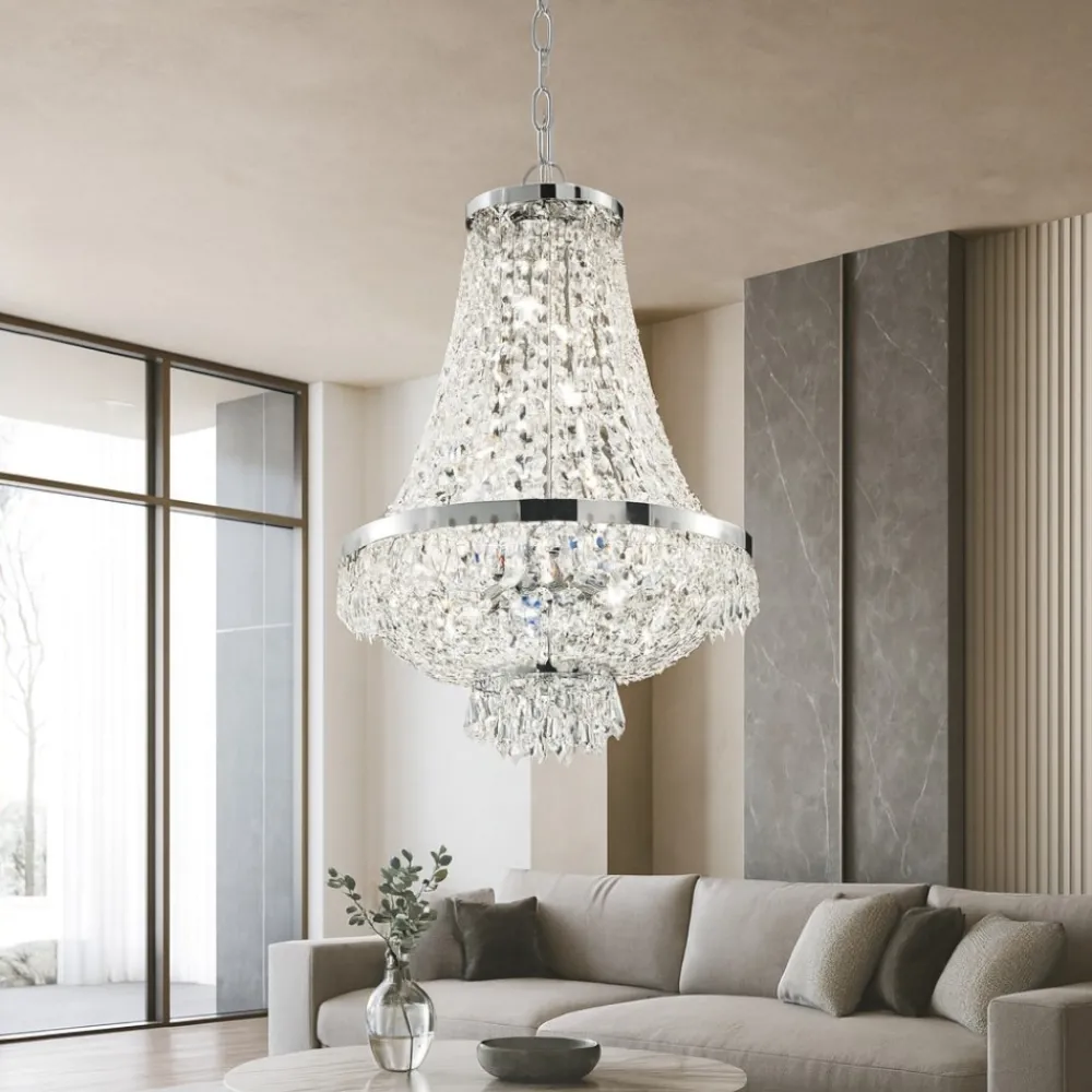 Lampadari Moderni-Ideal Lux caesar sp12 grande lampadario