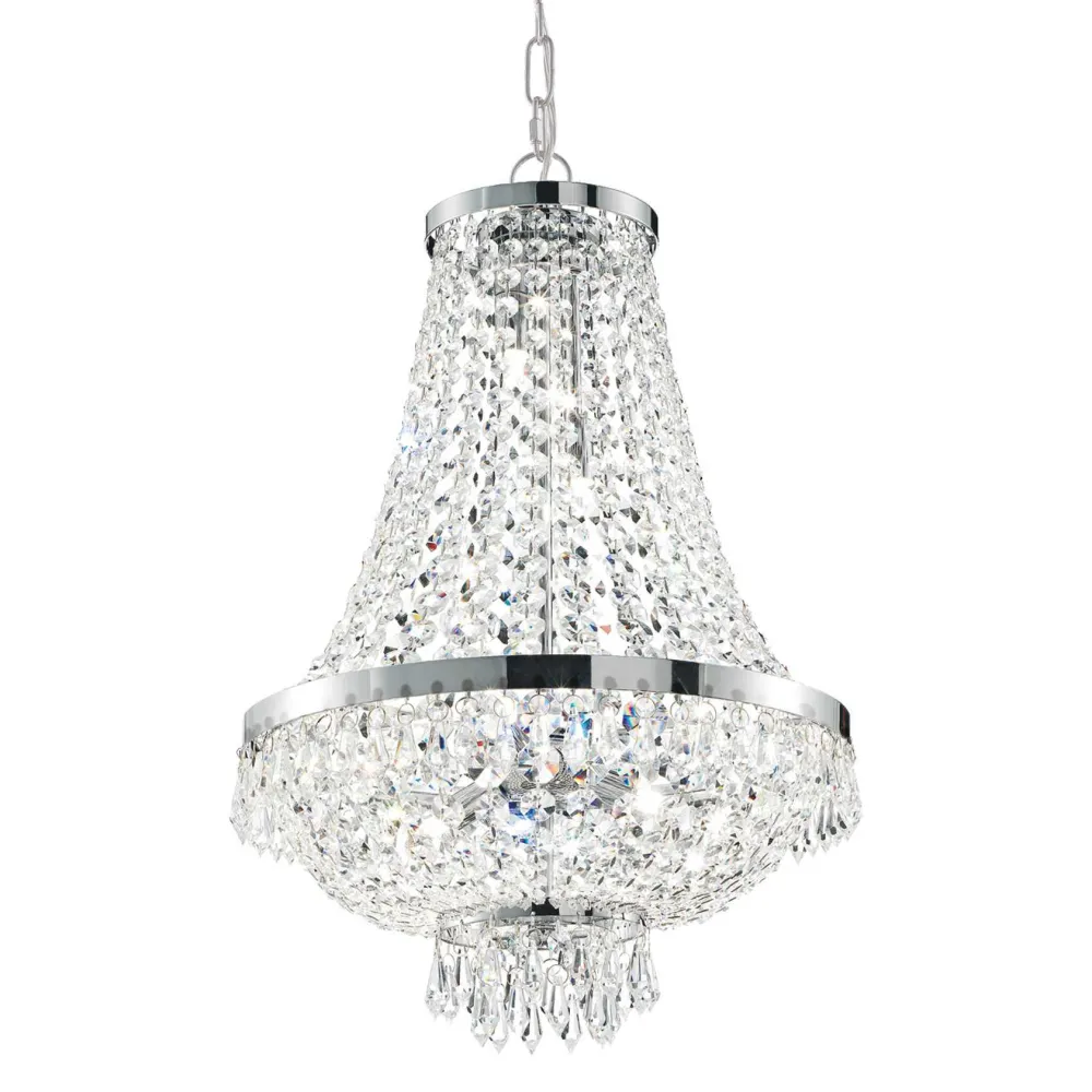 Lampadari Moderni-Ideal Lux caesar sp12 grande lampadario