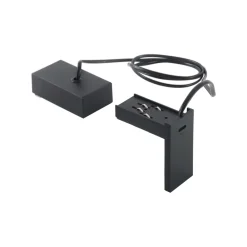 Illuminazione A Binario-Ideal Lux cappuccio finale elettrificato con rosone binario monofase 48v nero