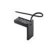 Illuminazione A Binario-Ideal Lux cappuccio finale elettrificato per binario monofase 48v nero