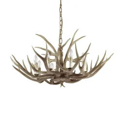 Lampadari Moderni-Ideal Lux chalet sp8 lampadario per rifugio casa di montagna 8 luci