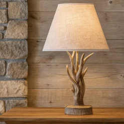 Lampade Da Tavolo-Ideal Lux chalet tl1 lampada da tavolo per chalet montagna