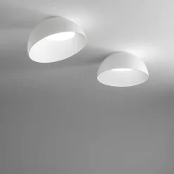 Plafoniere Moderne-Ideal Lux corolla-1 pl plafoniera da cucina 3000k bianca