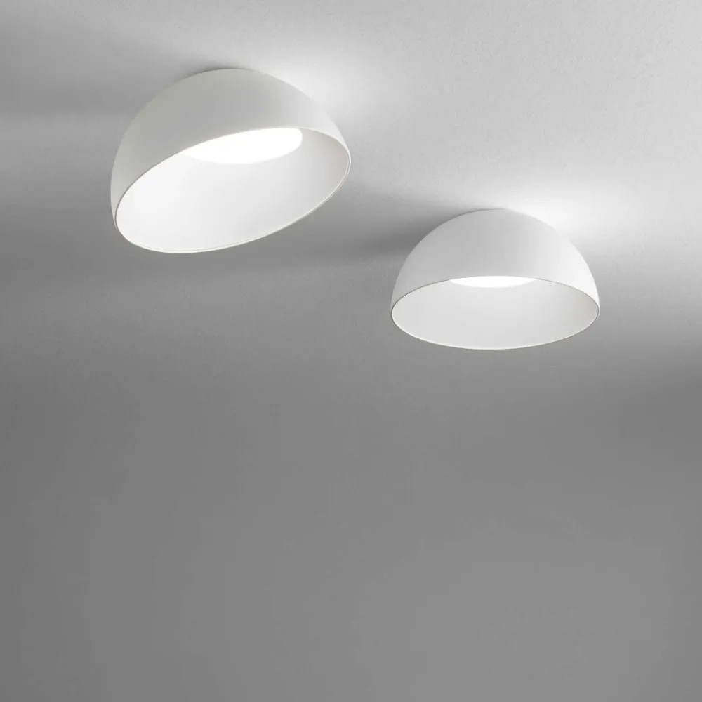 Plafoniere Moderne-Ideal Lux corolla-1 pl plafoniera da cucina 3000k bianca