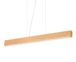 Lampadari Cucina-Ideal Lux craft sp lampadario in legno led 36w 3000k
