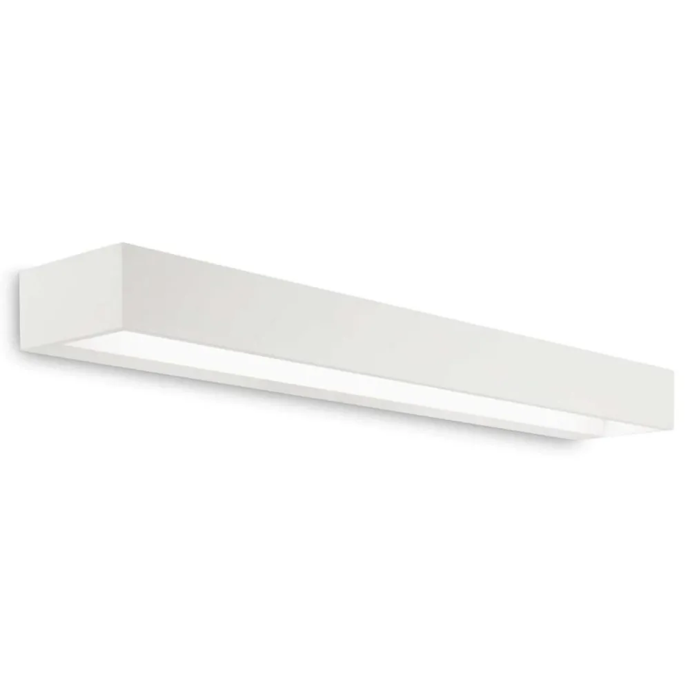 Applique Da Parete-Ideal Lux cube ap d60 applique rettangolare led 14w 3000k bianca
