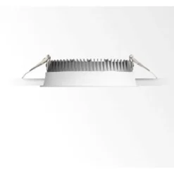 Faretti Da Incasso-Ideal Lux deep fi faretto da incasso led rotondo per controsoffitto 30w 3000k 220v
