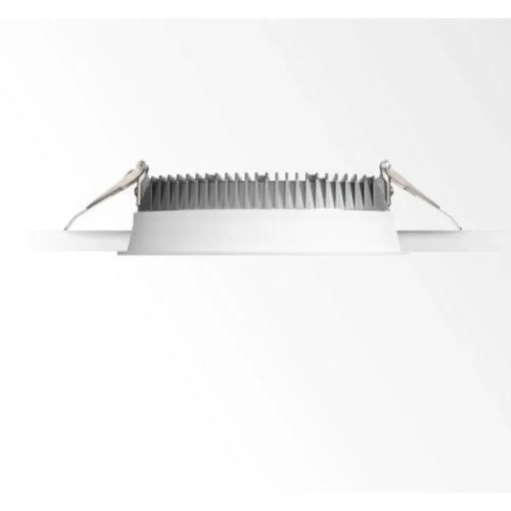 Faretti Da Incasso-Ideal Lux deep fi faretto da incasso led rotondo per controsoffitto 30w 3000k 220v