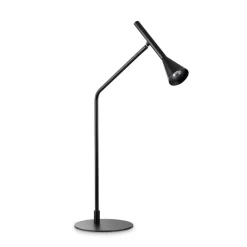 Lampade Da Tavolo-Ideal Lux diesis tl lampada datavolo nera led 3000k orientabile