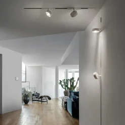 Illuminazione A Binario-Ideal Lux ego faretto orientabile led 9w 3000k per binario monofase