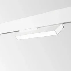 Illuminazione A Binario-Ideal Lux ego modulo faretti led 7w 3000k bianco orientabile binario monofase