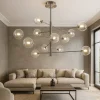 Lampadari Moderni-Ideal Lux equinoxe sp12 lampadario moderno vetro fume sfumato