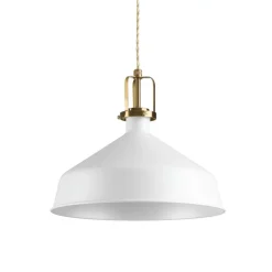 Lampadari Cucina-Ideal Lux eris-2 sp1 lampadario da cucina bianco
