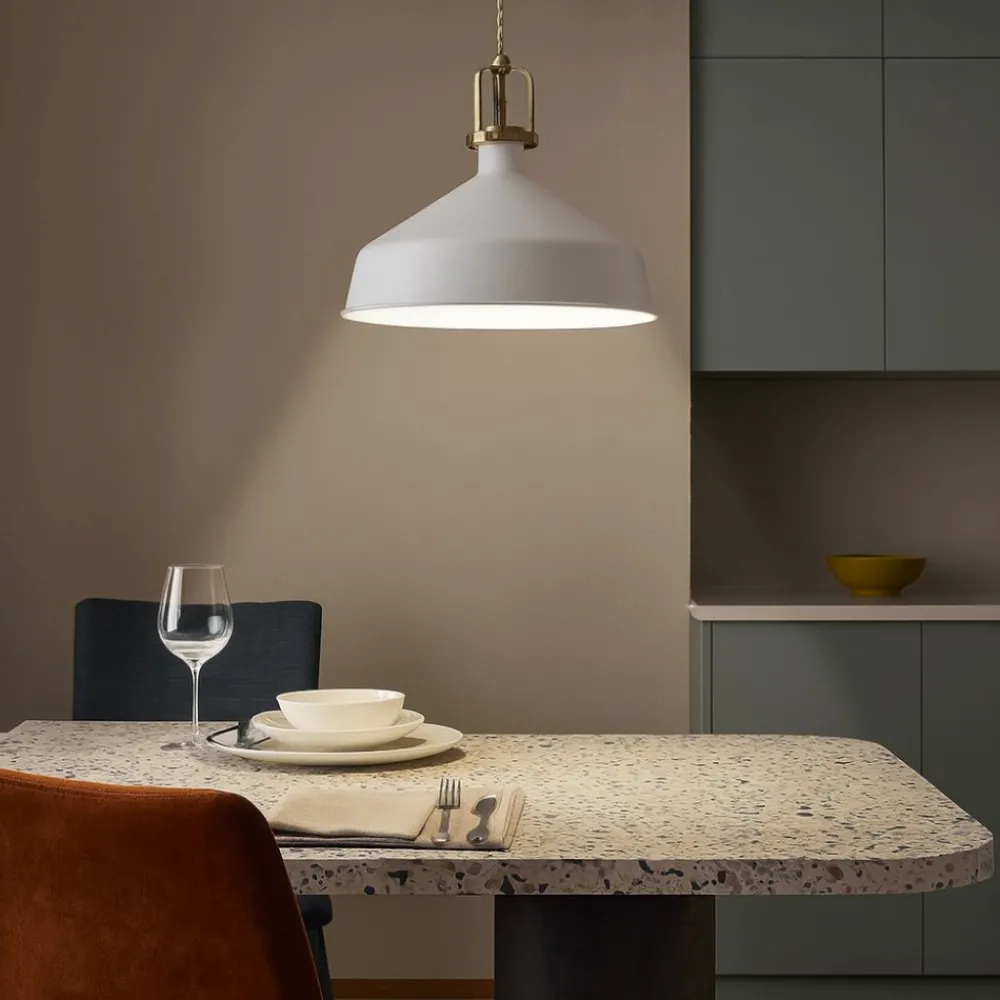 Lampadari Cucina-Ideal Lux eris-2 sp1 lampadario da cucina bianco