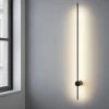Applique Da Parete-Ideal Lux essence ap applique led 11w 3000k nero moderna