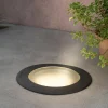 Faretti Da Esterno-Ideal Lux faretto da esterno a incasso nero gravity pt round big