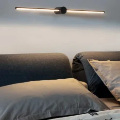 Applique Da Parete-Ideal Lux filo ap d115 applique led 16w 3000k nero