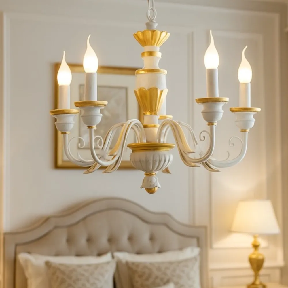 Lampadario Camera Da Letto-Ideal Lux firenze sp5 lampadario cinque luci classico per camera da letto