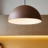 Lampadari Cucina-Ideal Lux folk sp1 d50 lampadario da cucina corten ossidato