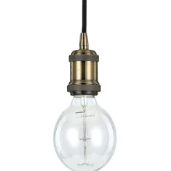 Lampade A Sospensione-Ideal Lux frida sp1 lampada a sospensione brunito